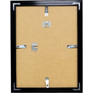 Effect Alu-Bilderrahmen Profil S3 schwarz 50x65 cm Acrylglas