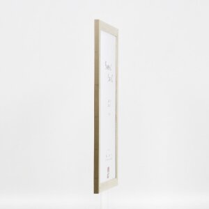 Effect Holz-Bilderrahmen Profil 43 silber 7x10 cm Kunstglas