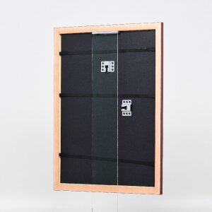 Effect Holzbilderrahmen Profil 43 rot 7x10 cm Kunstglas