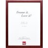 Effect Holzbilderrahmen Profil 43 rot 7x10 cm Kunstglas