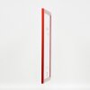 Effect Holz-Bilderrahmen Profil 43 rot hochglanz 9x13 cm Kunstglas