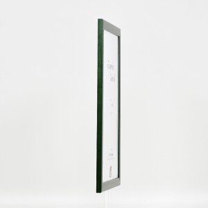 Effect Holzbilderrahmen Profil 43 tannengrün 29,7x42 cm Kunstglas