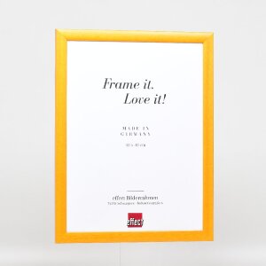 Effect Holz-Bilderrahmen Profil 43 honig 29,7x42 cm Kunstglas