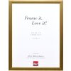 Effect Holz-Bilderrahmen Profil 43 gold 30x45 cm
