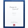 Effect Holzbilderrahmen Profil 43 royalblau 30x45 cm Kunstglas