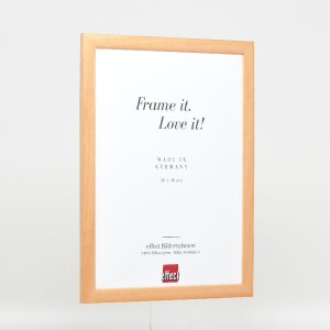 effect Holz-Bilderrahmen Profil 43 Natur 30x45 cm mit Kunstglas