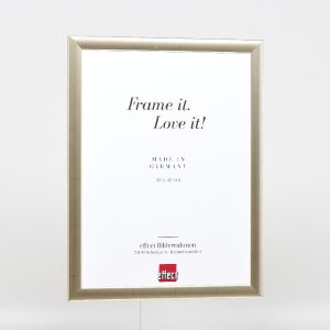 Effect Holz-Bilderrahmen Profil 43 silber 35x50 cm Kunstglas 0432-3550-01
