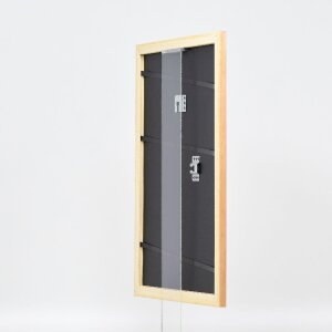 effect Holz-Bilderrahmen Profil 43 natur 40x40 cm Kunstglas 0432-4040-41