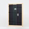 effect Holz-Bilderrahmen Profil 43 Gold 40x50 cm mit Kunstglas 0432-4050-02