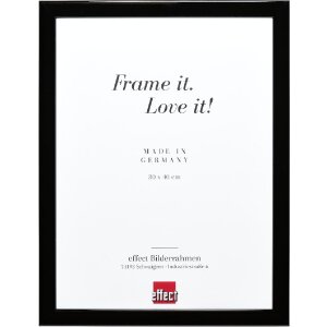 Ramka na zdjęcia Effect Profil 43, czarna, wysoki połysk,...