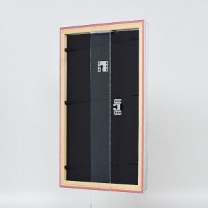 Ramka na zdjęcia Effect Profil 44, styl barokowy, 50x100 cm, srebrna, szkło akrylowe