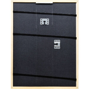 Ramka na zdjęcia effect Profil 51 Antiksilber 20x20 cm – drewno, folia antyksilber, szkło akrylowe UV-ochronne