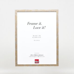Effect Drewniana ramka Profil 51 antyczne srebro 14,8x21 cm
