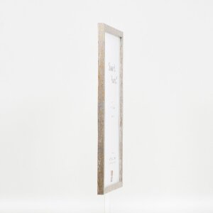 Effect Drewniana ramka Profil 51 antyczne srebro 14,8x21 cm