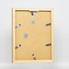 Efekt drewniana ramka na zdjęcia profil 52 w kolorze dębu 10,5x14,8 cm szkło artystyczne