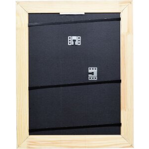 effect 0562-5060-05 Profil 56 Holzrahmen 50x60 cm weiß mit Kunstglas