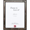 Effect Holz-Bilderrahmen Profil 64 Schwarz 29,7x42 cm mit Kunstglas