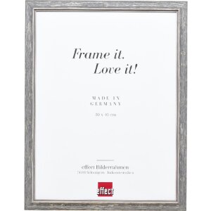 Effect Holzrahmen Profil 67 Schwarz 9x13 cm mit Kunstglas