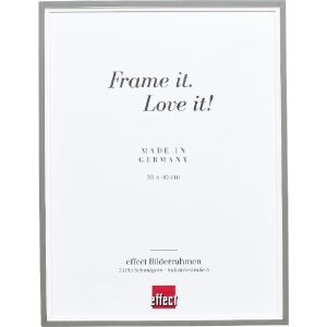 effect Holz-Bilderrahmen Profil 69 grau 9x13 cm mit...