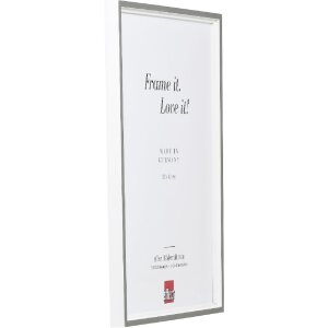 Effect Holzbilderrahmen Profil 69 grau 42x59,4 cm mit Kunstglas