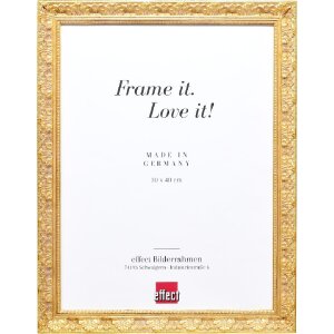 Effect Holzrahmen Profil 75 Barockstil gold 70x70 cm