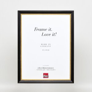 Efekt drewniana ramka na zdjęcia profil 85 czarna 10x10 cm szkło akrylowe