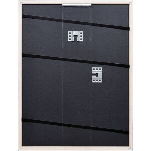 Effect Holzrahmen Profil Top S blau 25x35 cm Kunstglas