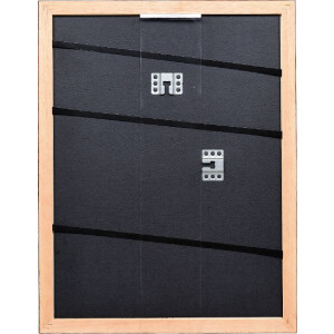 Ramka na zdjęcia z drewna Effect, profil top pro, brązowa, 21x29,7 cm, szkło akrylowe