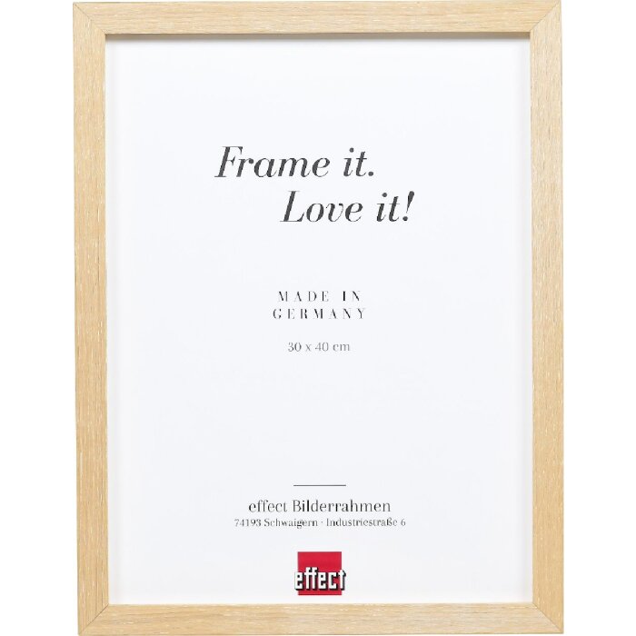 Ramka na zdjęcia z drewna kalkeiche 14,8x21 cm z szkłem akrylowym – Effect
