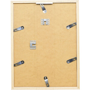 Ramka drewniana Effect Profil 58 biała 13x13 cm z szkłem akrylowym i listwą oddzielającą