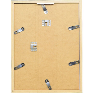 Ramka na zdjęcia z drewna profil 58, czarna, 20x28 cm, z szkłem akrylowym i wstawką odstępową