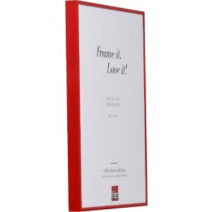 Ramka na zdjęcie Quadro z lustrem czerwone 28x35 cm – Effect