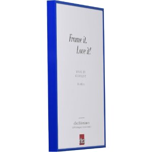 Effect Bilderrahmen Quadro Spiegel blau 28 x 35 cm