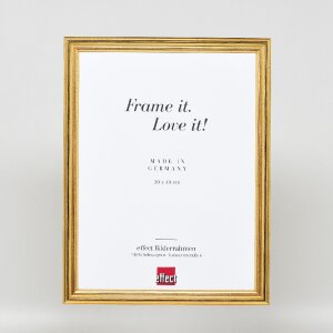 Lustrzana ściana z profilu 44 złoty 20x28 cm – styl barokowy