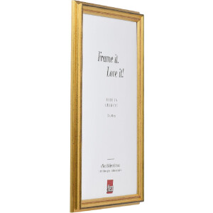 Lustro w stylu barokowym z ramą złotą 28x35 cm – Effect