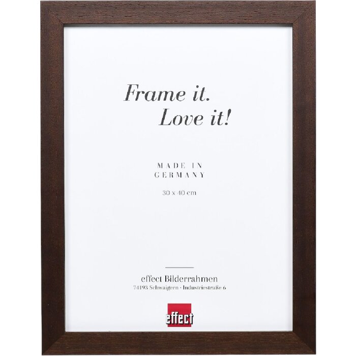 Lustrzanka ściana profil 52 wenge 20x20 cm – drewno solidne, 4-krotnie malowana