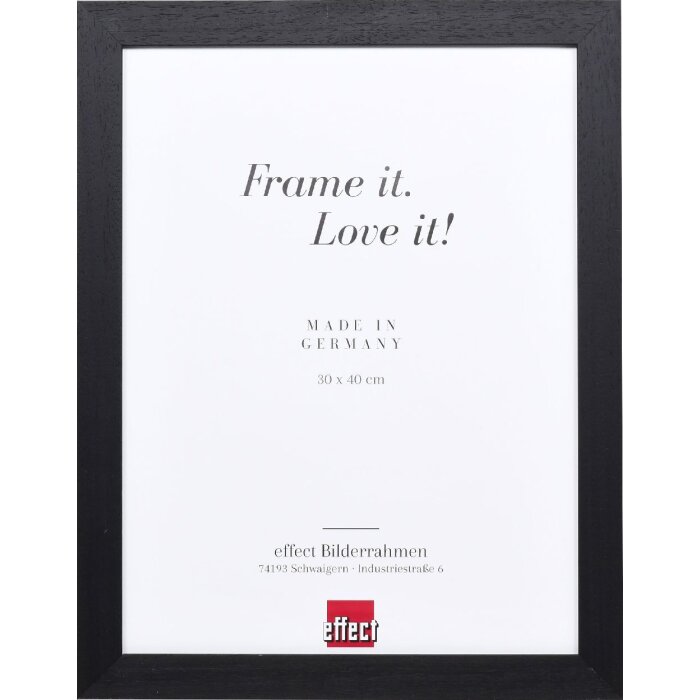 Lustrzana ściana Profil 55 czarna 13x13 cm – elegancki dekoracyjny obiekt do ściany lub stołu