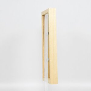 Lustrzanka na ścianę z ramą 55 Naturalna 18x24 cm – elegancka dekoracja wnętrz