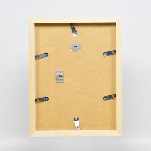 Lustra na ścianę Profil 55 biały 40x40 cm – elegancki design z ramą 2,9 cm