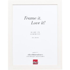 Lustrzany wieszak z profilu 55, biały, 40x50 cm –...