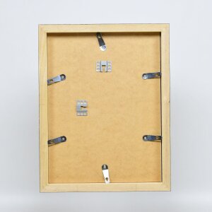 Lustro na ścianę z profilowaniem 55, czarne, 40x60 cm – elegancki akcent wnętrz