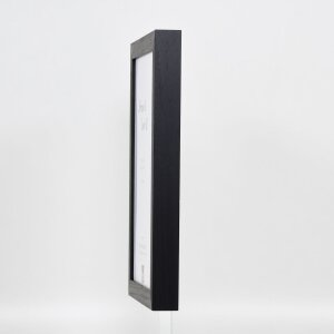 Lustro ścienne Profil 55 czarne 50x70 cm – nowoczesny dekoracyjny element wnętrza