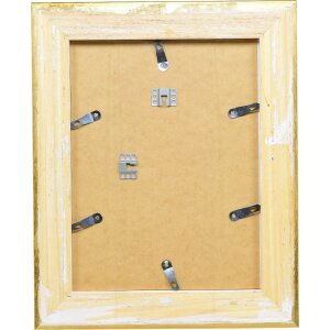 Wielki lustro barokowe z ramą z drewna 60x80 cm, złoto – Effect