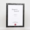 Lustro ścienne Effect profil 2310 srebrny wysoki połysk 50x70 cm lustro