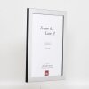 Lustro ścienne Effect profil 2310 srebrny wysoki połysk 50x70 cm lustro