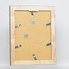 Efekt rama z litego drewna profil 28 srebrny 14,8x21 cm szkło akrylowe jakość muzealna