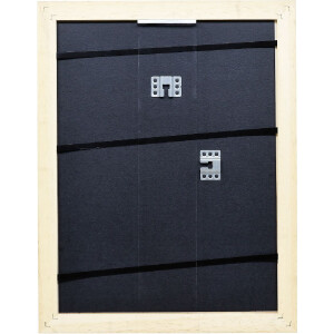 Ramka na zdjęcia z drewna Profil 64, biała, 20x20 cm – elegancja w minimalistycznym designie