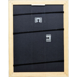 Ramka na zdjęcie z drewna Profil 64, brązowa, 29,7x42 cm, szkło muzealne akrylowe