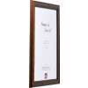 Rama na zdjęcia z drewna Profil 64, brązowa, 60x90 cm – elegancja i ochrona w jednym