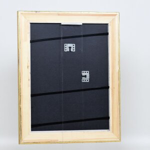 Efekt rama drewniana profil 95 złoty 25x60 cm szkło akrylowe jakość muzealna